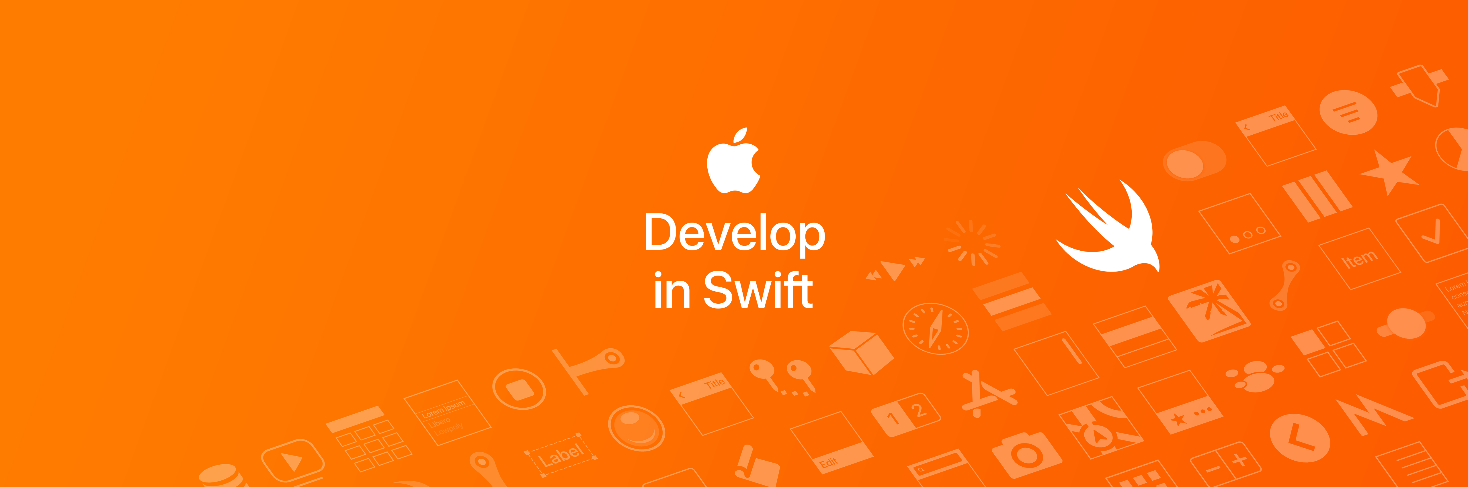 Develop in Swift banner